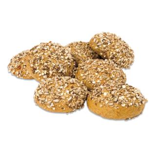 Dinkel-Möhrebrötchen ca. 55g