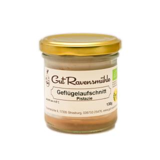 Geflügelaufschnitt Pistazie 130g