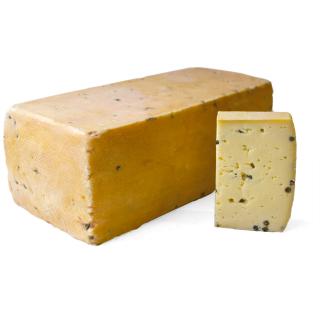 Butterkäse mit grünem Pfeffer