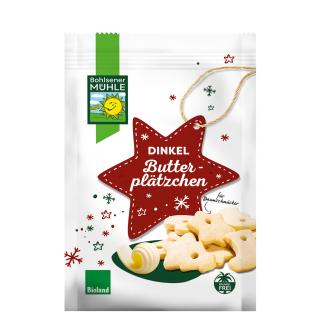 Dinkel Butterplätzchen 125g