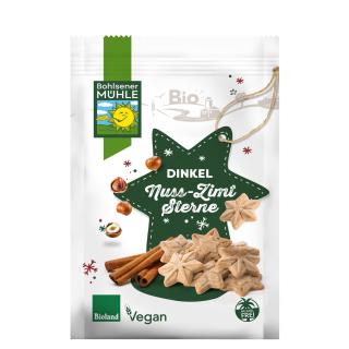 Dinkel Nuss Zimt Sterne 125 g