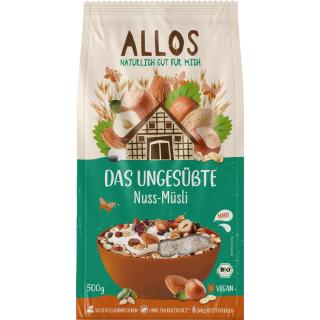 Das Ungesüßte Nuss Müsli 500 g