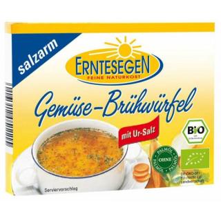 Gemüse Brühwürfel, salzarm, 6St.  66g