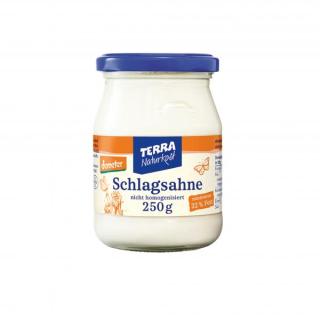 TERRA Schlagsahne 32%  250g Glas