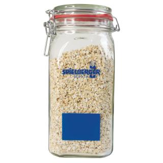 Kleinblatt Haferflocken 500g +Glas