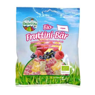 Bio Fruttini Bär, ohne Gelatine  100g