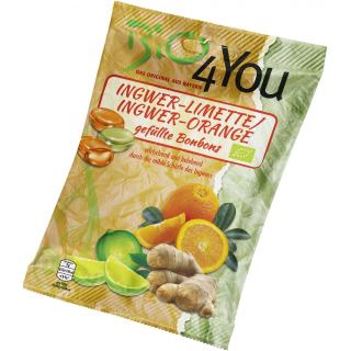 Ingwer Limette & Ingwer Orange Bonbons  75g