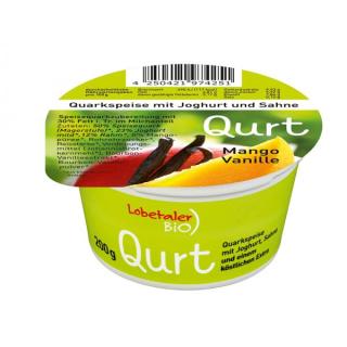 Qurt Mango Vanille Speisequarkzubereitung   200g