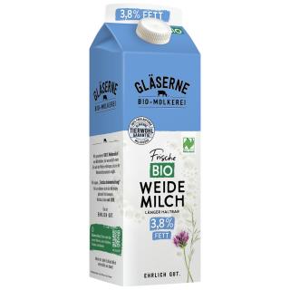 Frische Vollmilch 3,8%, länger frisch