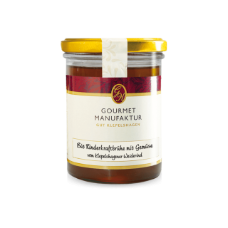 Bio-Rinderfond mit Gemüse 350g