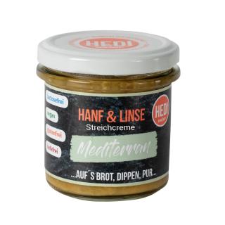 Hanf & Linse Mediterran  Aufstrich 130 g