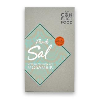 Flor de Sal - Meersalzblumen aus Mosambik, 200g