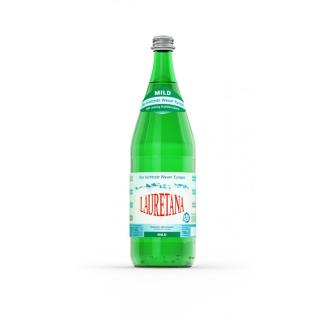 MILD'' Lauretana Mineralwasser 1Ltr.-Glas