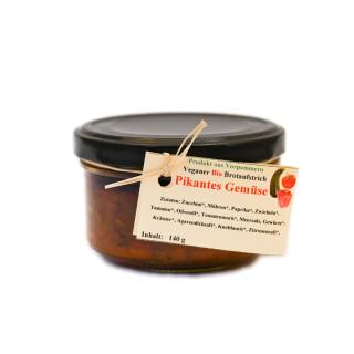 Brotaufstrich Pikantes Gemüse 140g
