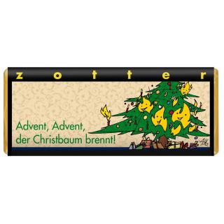 Advent, Advent der Christbaum brennt 70g