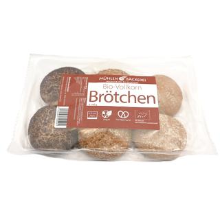 Bio-Vollkornbrötchen 6x60g